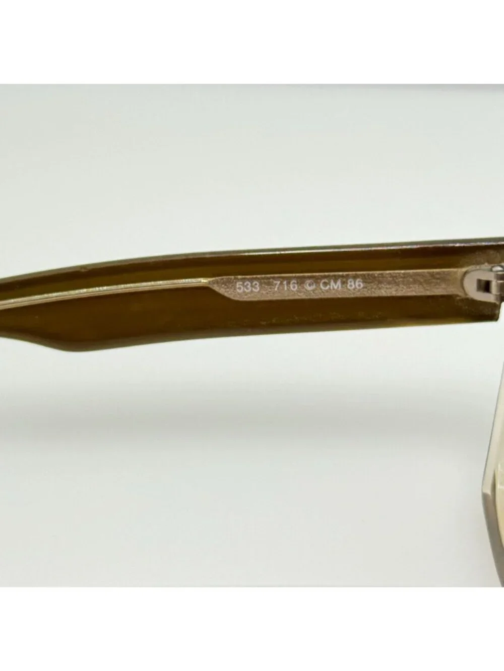 Claude Montana / Mikli Sunglasses 533 716 CM 86 Gold France Vintage Retro RARE
